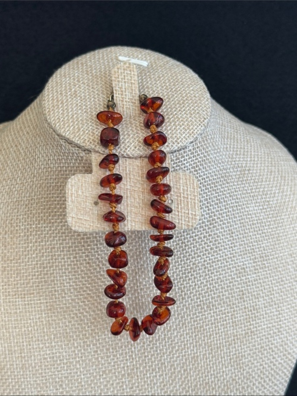 VTG Baltic Amber Hand Knotted Bracelet/Anklet
